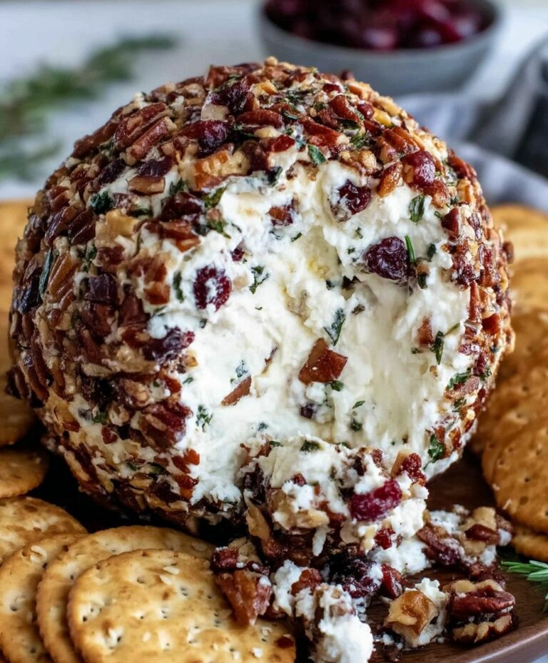 Cranberry Pecan Cheese Ball
