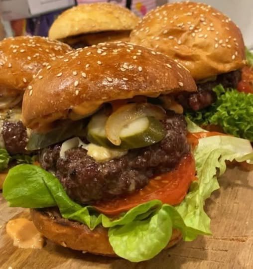 Homemade Beef Burger