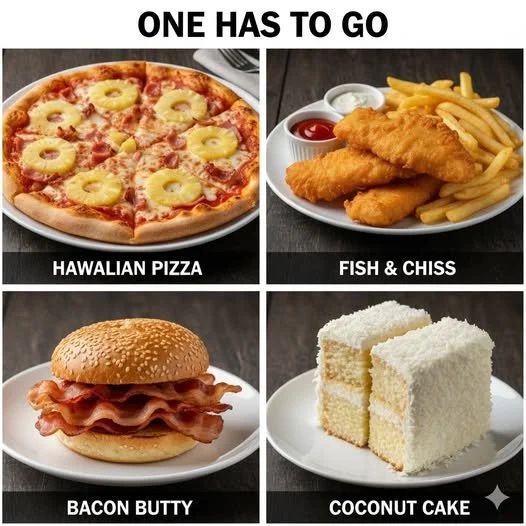 Delicious slice of Hawaiian Pizza topped with pineapple and ham