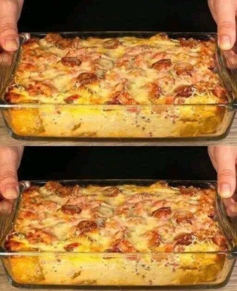 Ma grand-mère m’a appris cette vieille recette, c’est un repas pratique et très appétissant. Je l’ai transféré à celui qui m’a dit bonjour