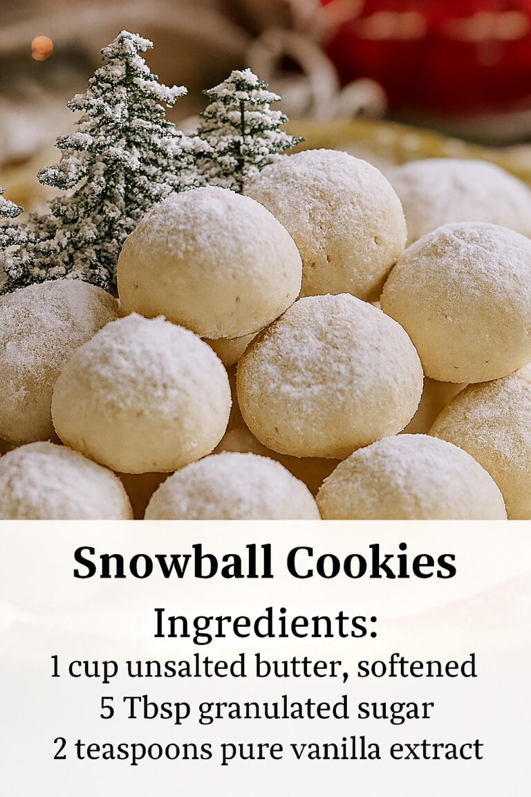 Snowball Cookies
