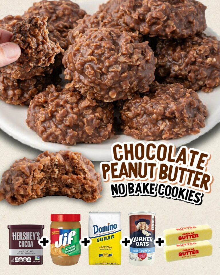 Chocolate Peanut Butter No Bake Cookie Recipe