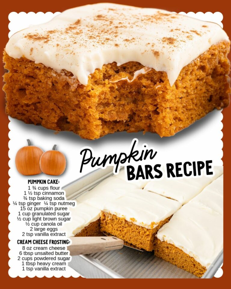 Pumpkin Bars