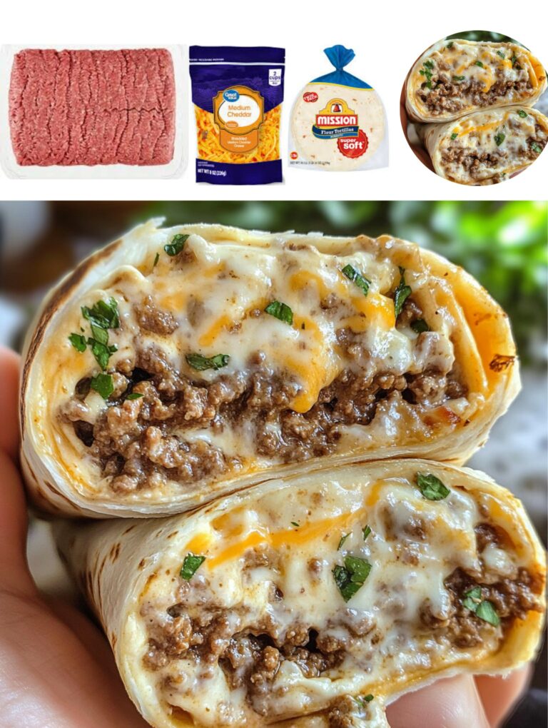 👉Cheese Loaded Burritos