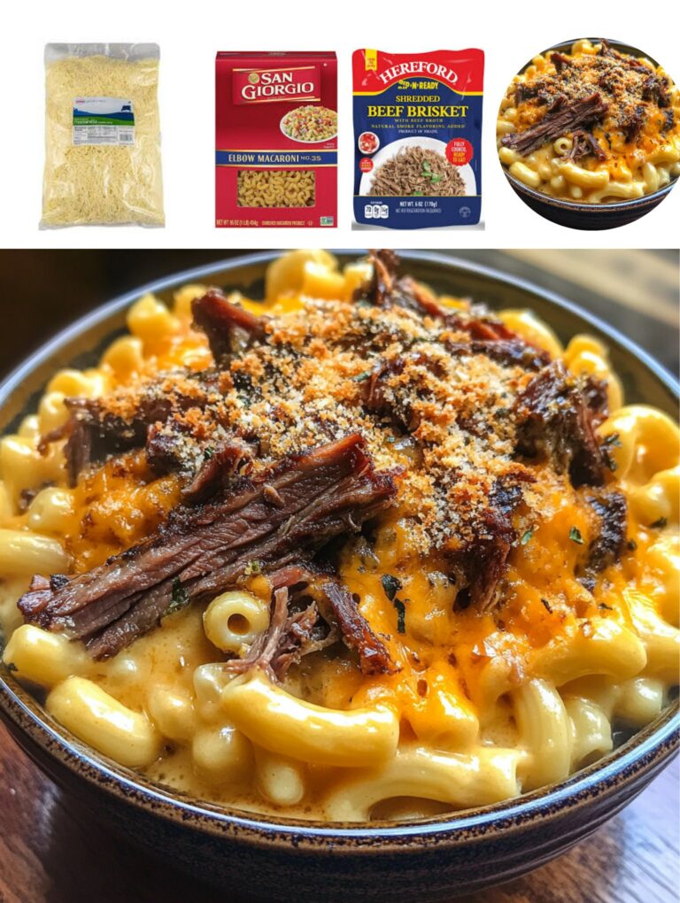 👉Brisket Mac and Cheese