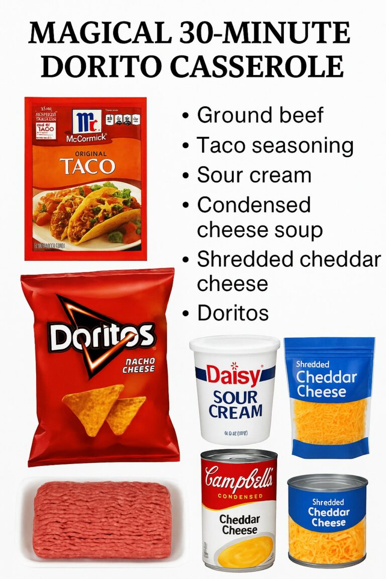 👉Dorito Casserole
