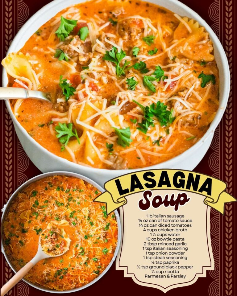 Lasagna Soup