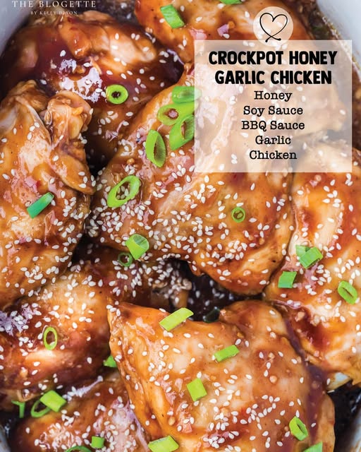 Crockpot Honey Garlic Chicken