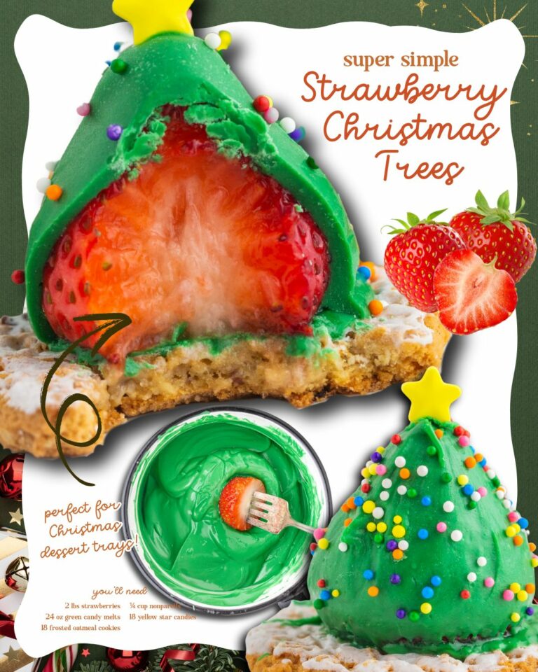 Strawberry Christmas Trees