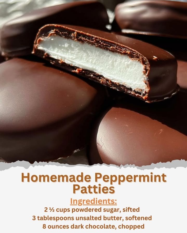 Homemade Peppermint Patties