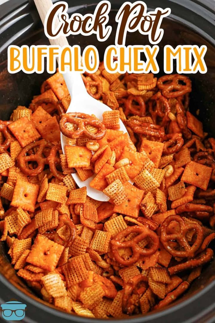 Crock Pot Buffalo Ranch Chex Mix