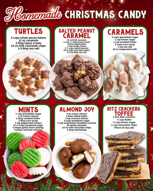Homemade Christmas Candy that brings all the nostalgia and holiday magic! 🎄🍬