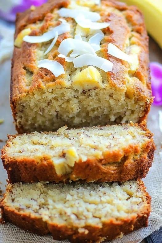 Hawaiian Banana Bread