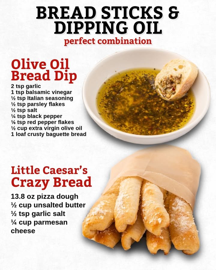 Breadsticks with Dipping Oil