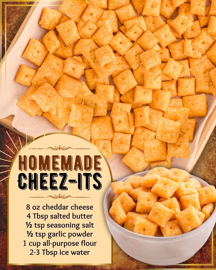 Homemade Cheez-Its