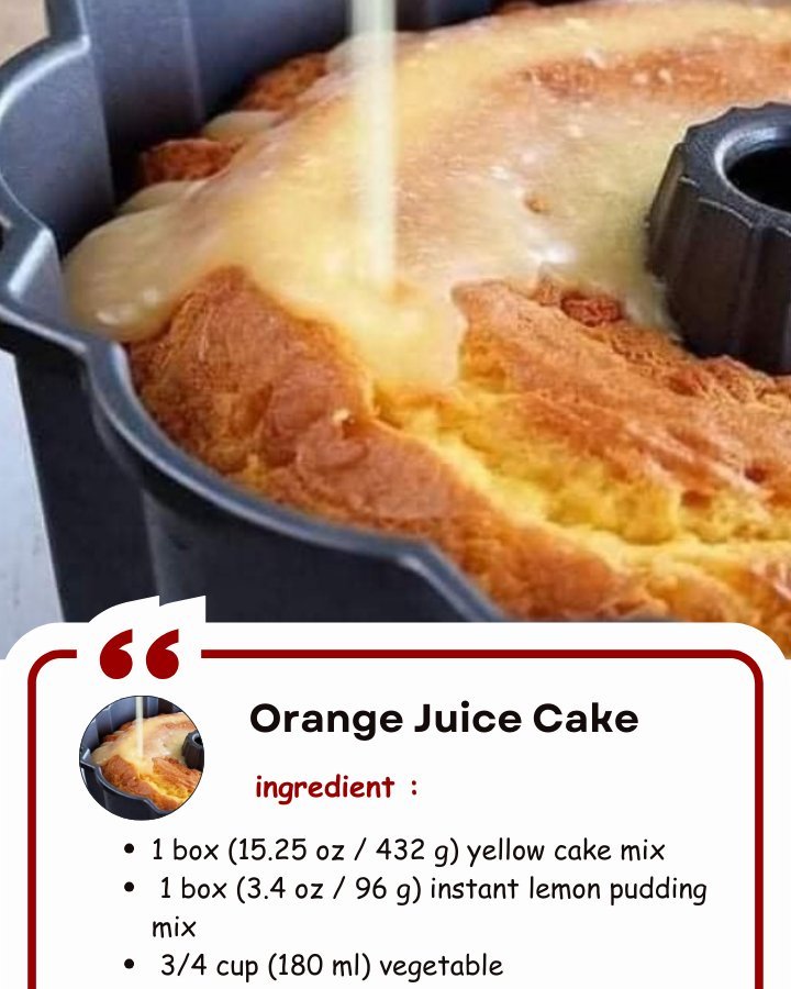 Orange Juice Cake