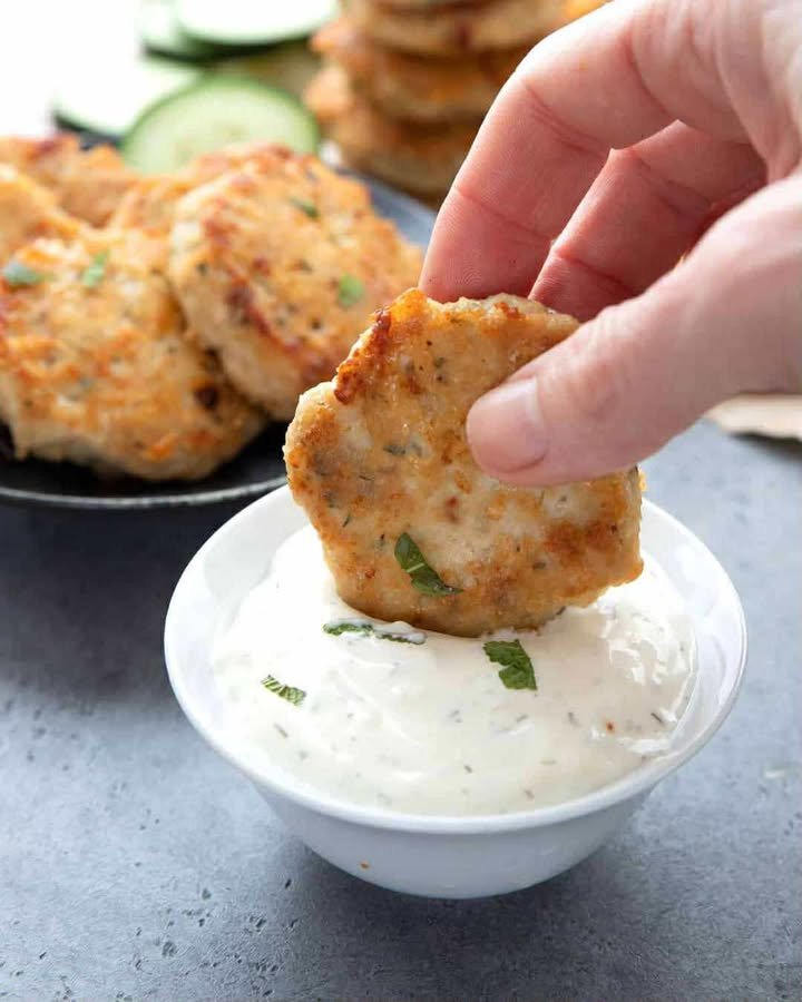 Keto Chicken Fritters