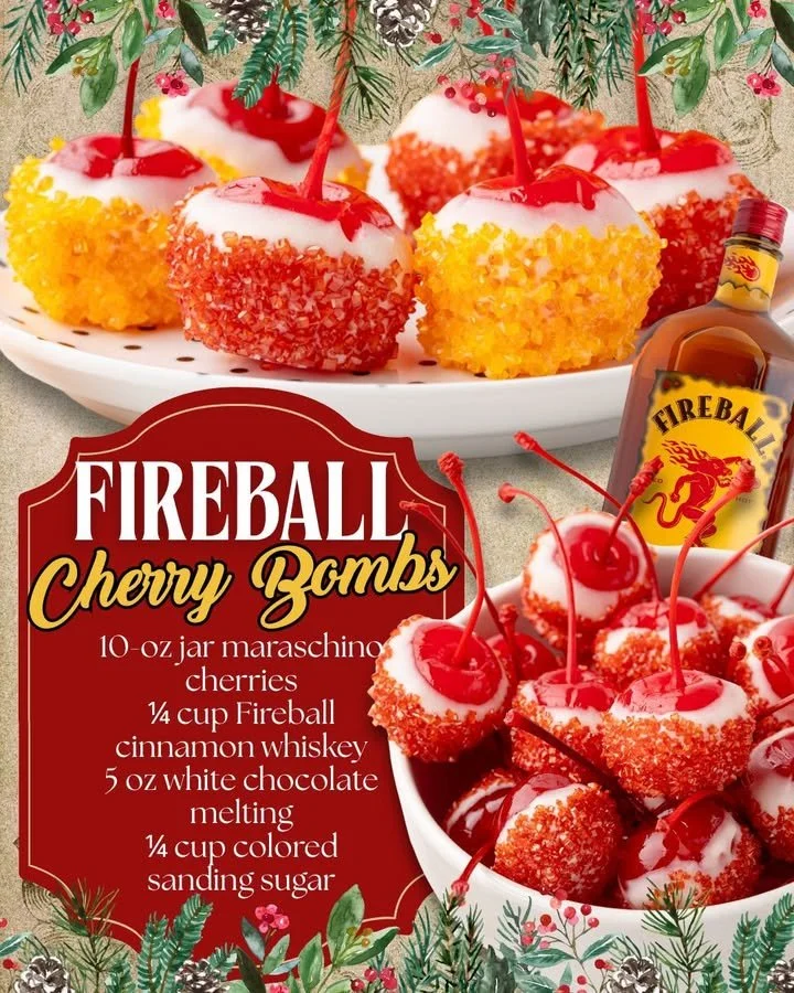 Fireball Cherry Bombs ready for a vibrant celebration.