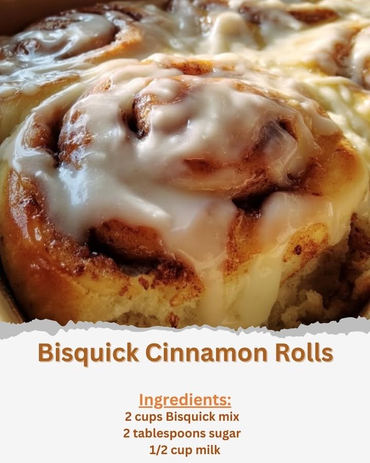 Bisquick Cinnamon Rolls
