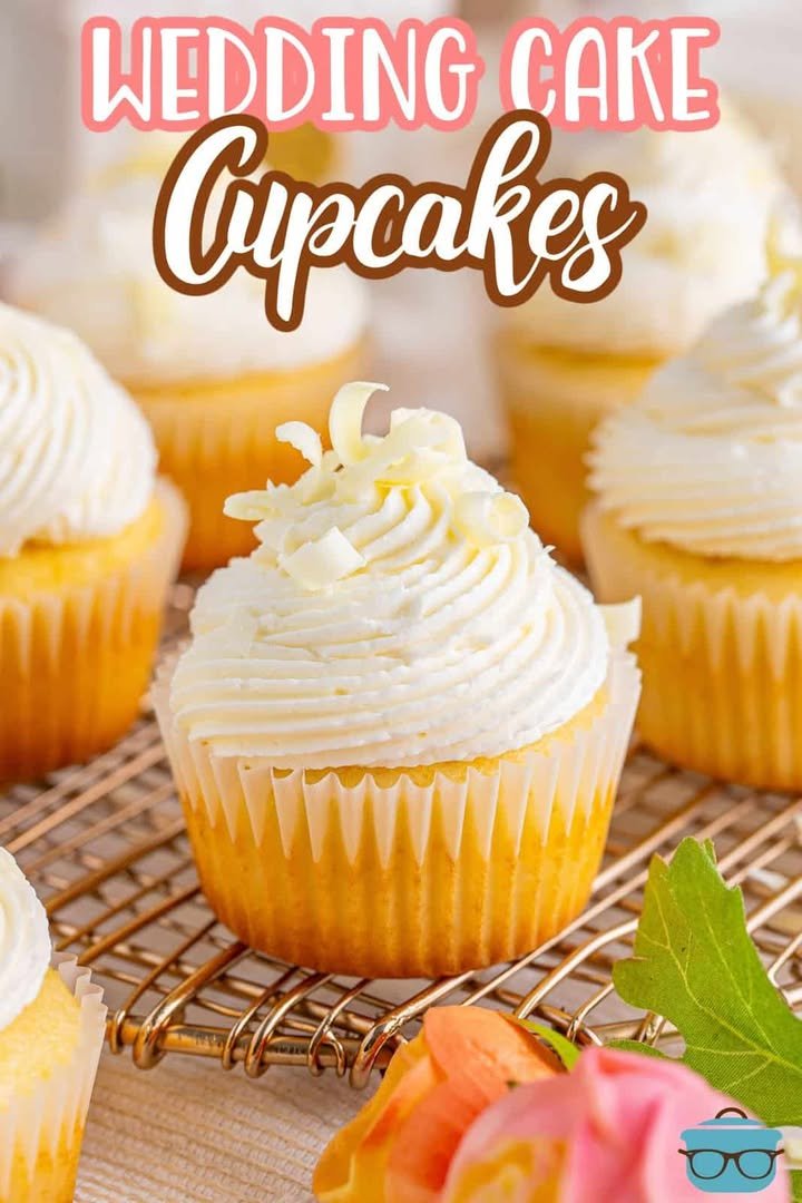 Wedding Cake Cupcakes