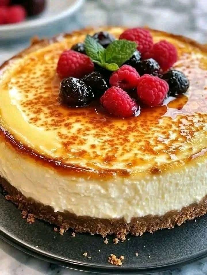 Crème Brûlée Cheesecake