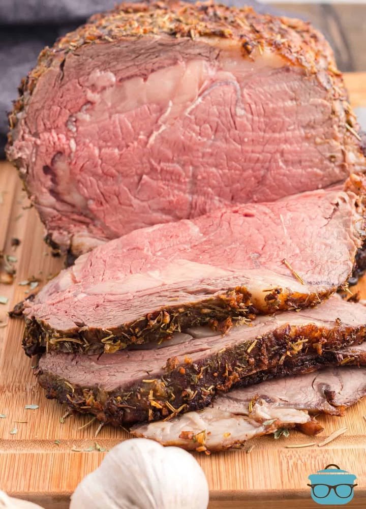 Garlic Butter Prime Rib