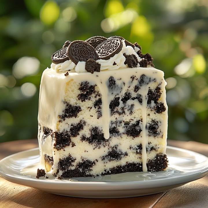 Cookies and Cream Oreo Cake